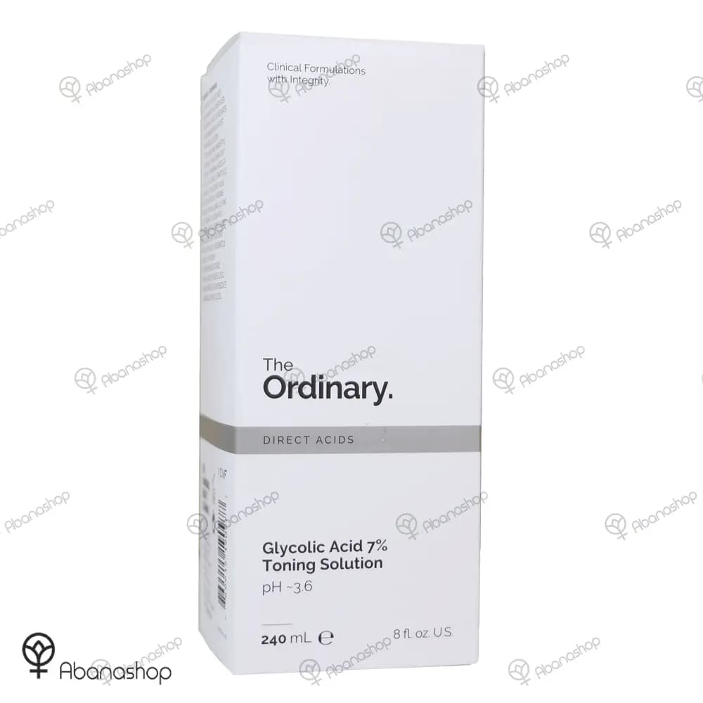 تونر گلیکولیک اسید 7 درصد اوردینری The Ordinary Glycolic Acid %7 — تصویر ۲