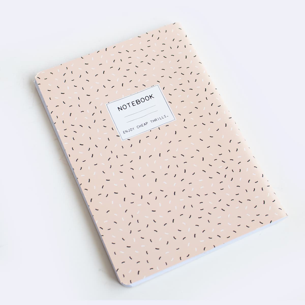 دفتر خط دار طرح ترافل کیچ بوک (KITSCH BOOK)