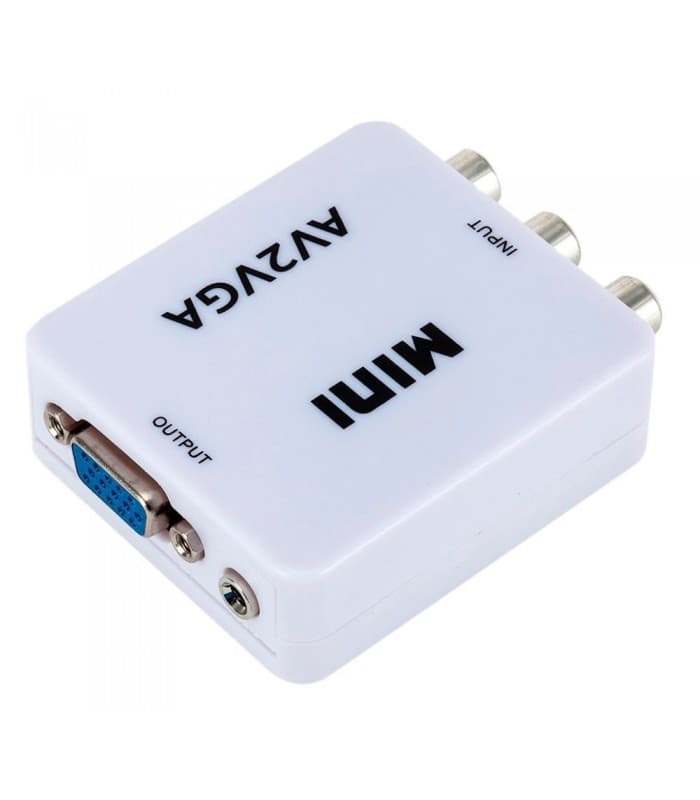 تبدیل AV به VGA با خروجی AUX صدا — تصویر ۴