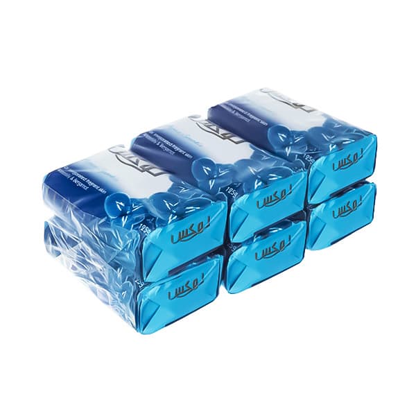 صابون لوکس مدل Aqua Sparkle وزن 125g بسته 6 عددی — تصویر ۲