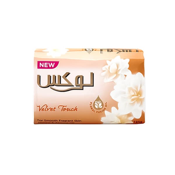 صابون لوکس مدل Velvet Touch وزن 125g بسته 6 عددی