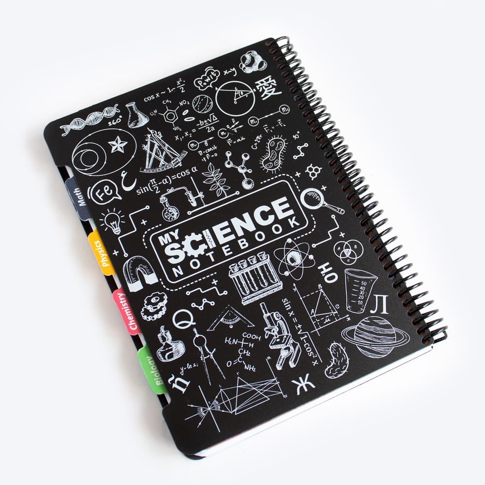 دفتر خط دار MY SCIENCE مشکی دات نوت (dotnote)