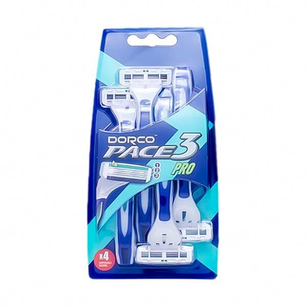 خود تراش مردانه دورکو مدل Pace3 Pro بسته 4 عددی