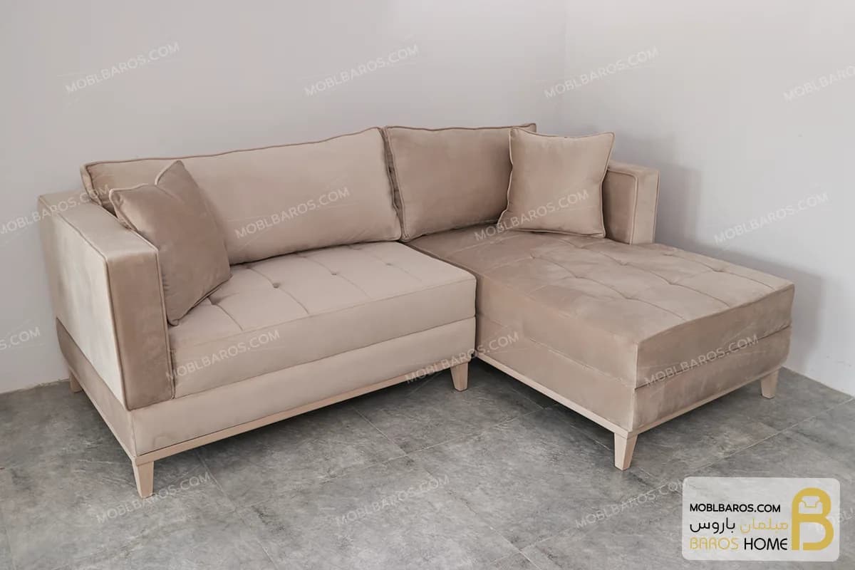 مبل ال راحتی دلیار پاف متحرک کد ۲ — تصویر ۷