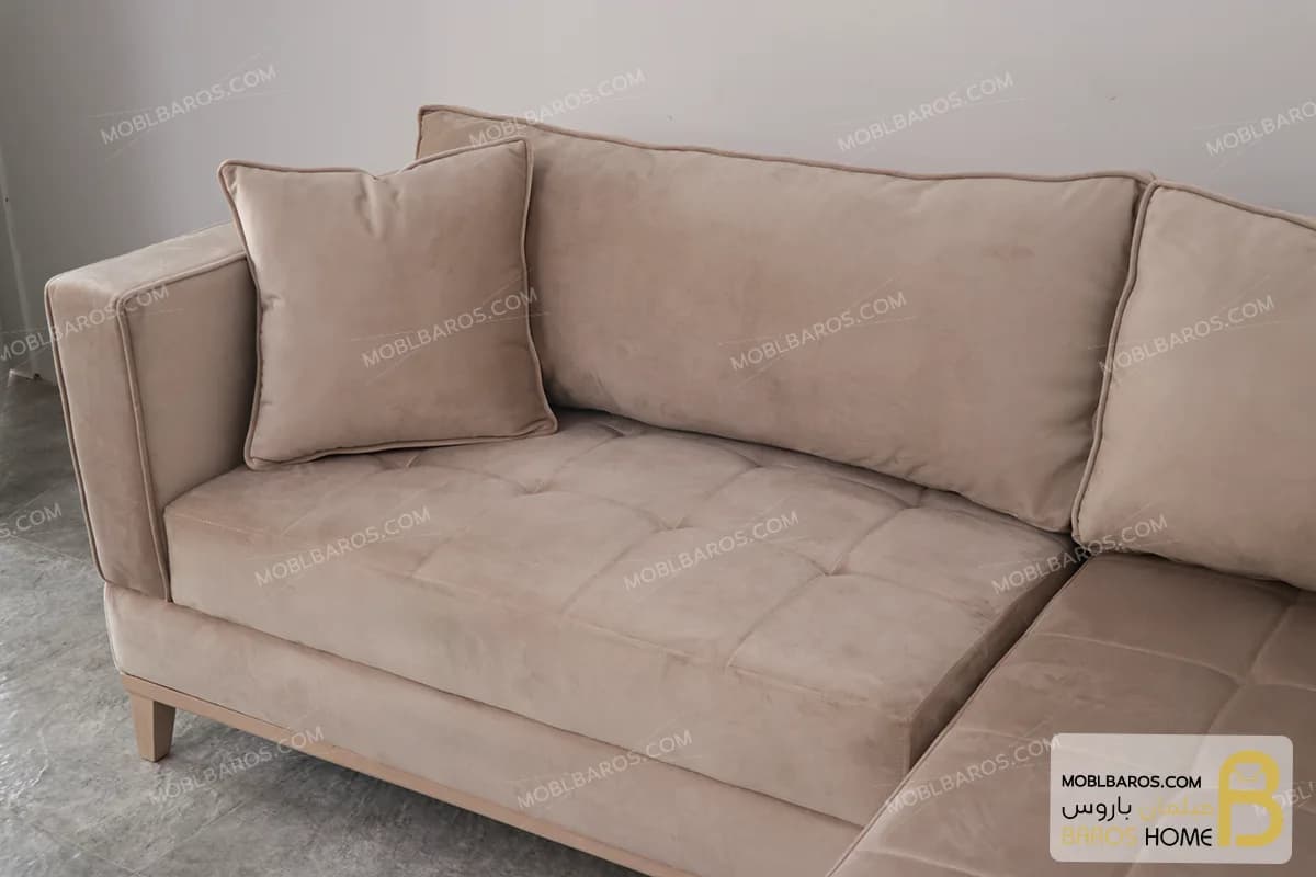 مبل ال راحتی دلیار پاف متحرک کد ۲ — تصویر ۸
