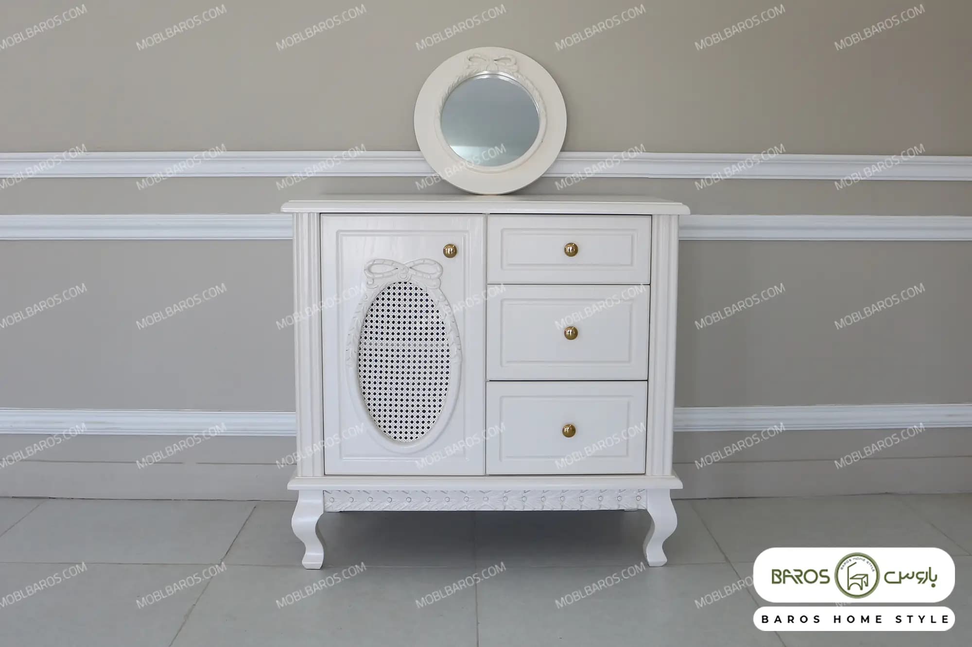 میز کنسول چوبی مونیکا — تصویر ۵