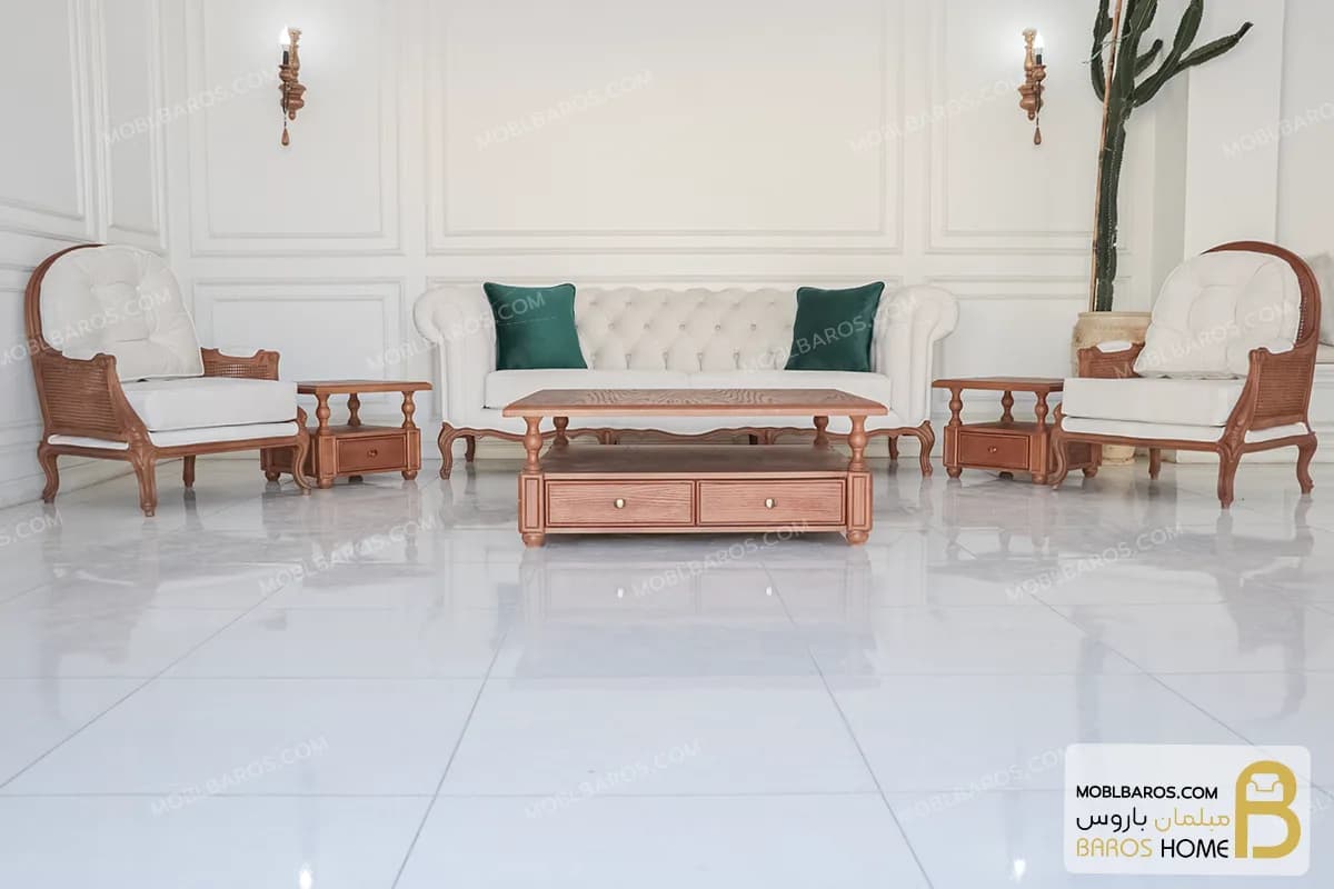 مبل کلاسیک ترکیبی راشل و جورجیا چستر — تصویر ۳