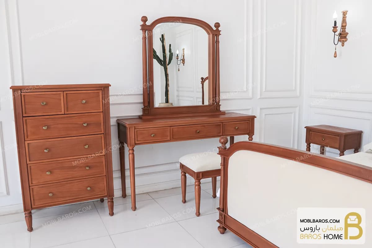 سرویس خواب دو نفره کلاسیک کایلی کد 2 — تصویر ۴