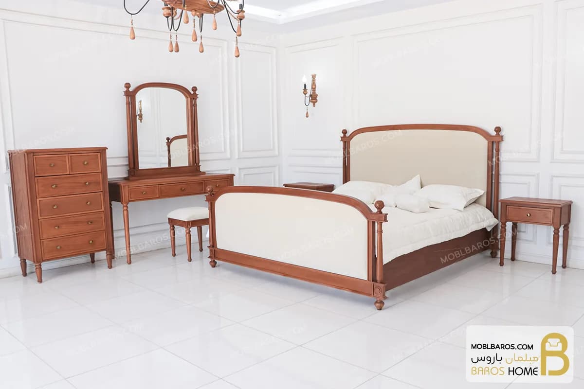 سرویس خواب دو نفره کلاسیک کایلی کد 2 — تصویر ۲