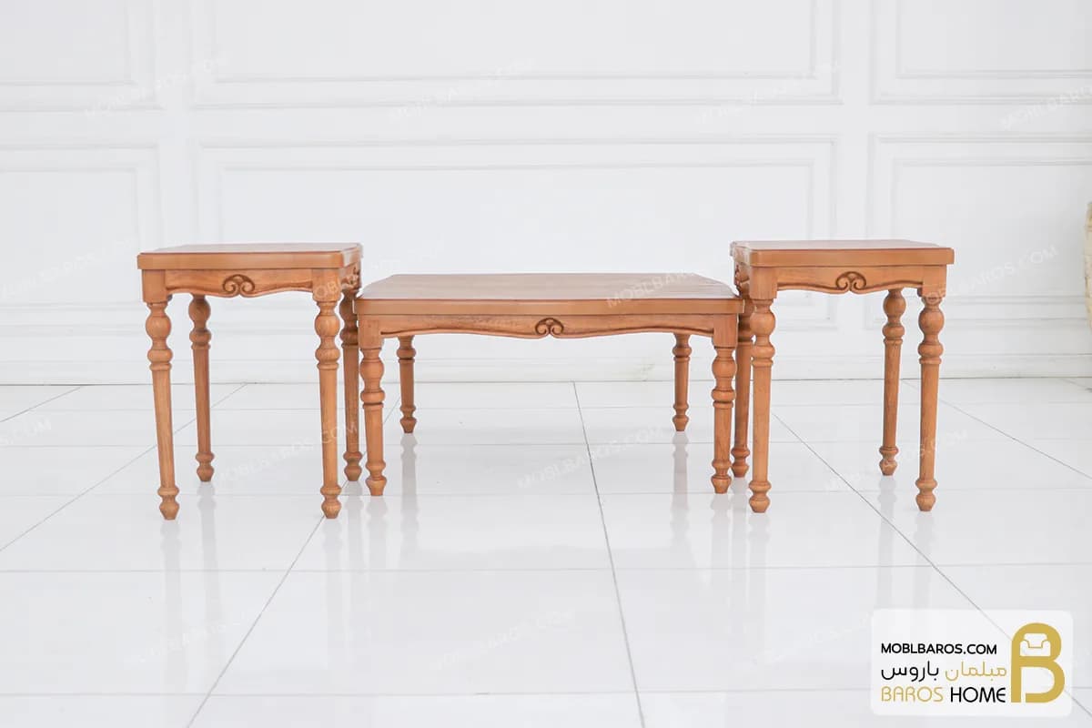 میز جلومبلی و عسلی روتی کلاسیک