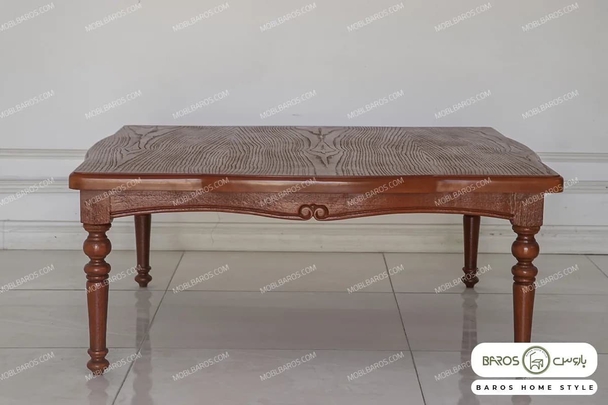 میز جلومبلی و عسلی روتی کلاسیک — تصویر ۶