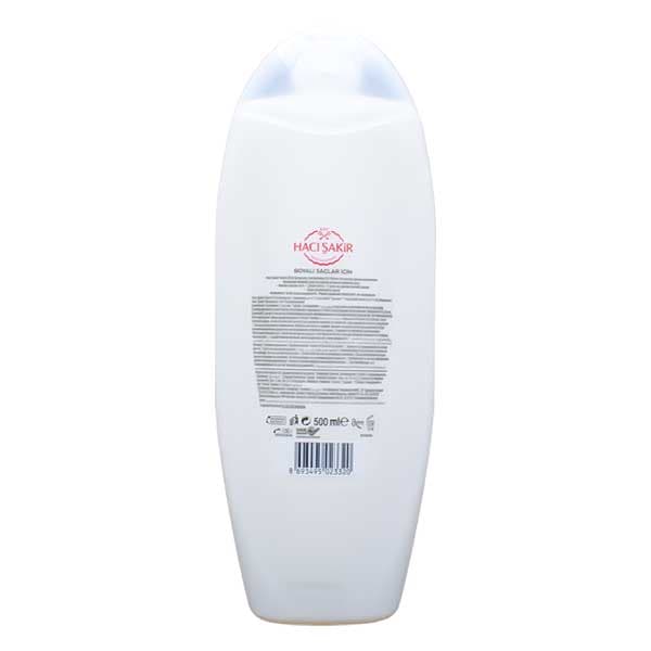 شامپو حاجی شاکر مناسب مو های رنگ شده حاوی عصاره انگور 500ml — تصویر ۲