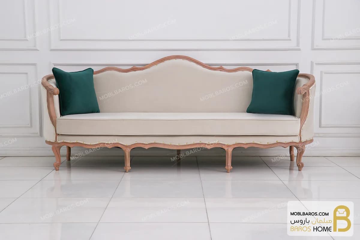 مبلمان نئوکلاسیک جورجیا کلاسیک و مبل کویین ابزاری — تصویر ۸