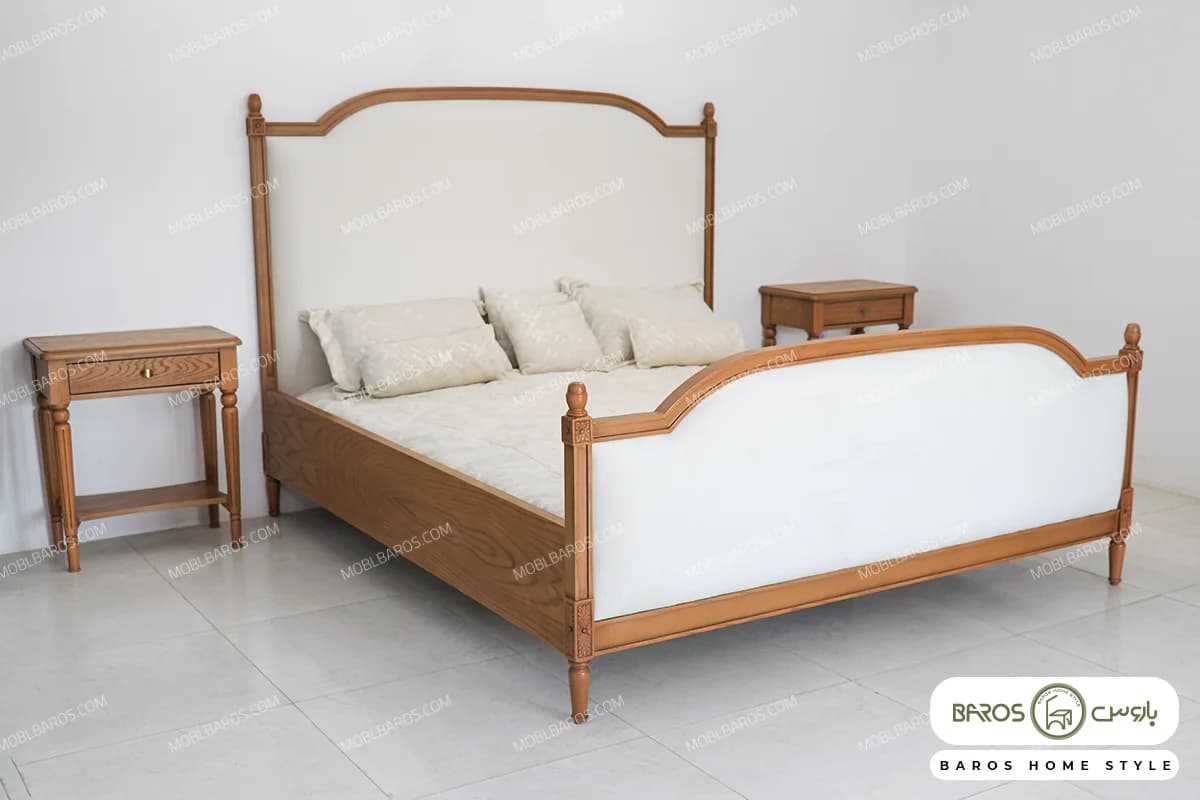 سرویس خواب دو نفره کاجی کد ۳ — تصویر ۵