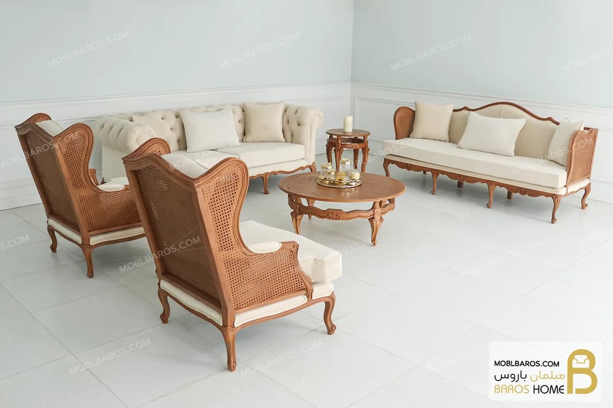 ست مبلمان کلاسیک و راحتی جورجیا چستر و کینگ — تصویر ۳