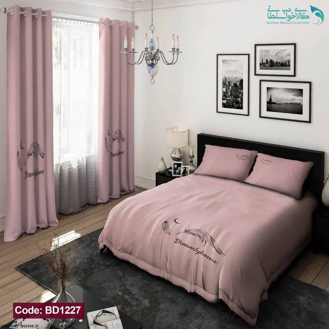 روتختی طرح قلم پر دونفره کد BD1227