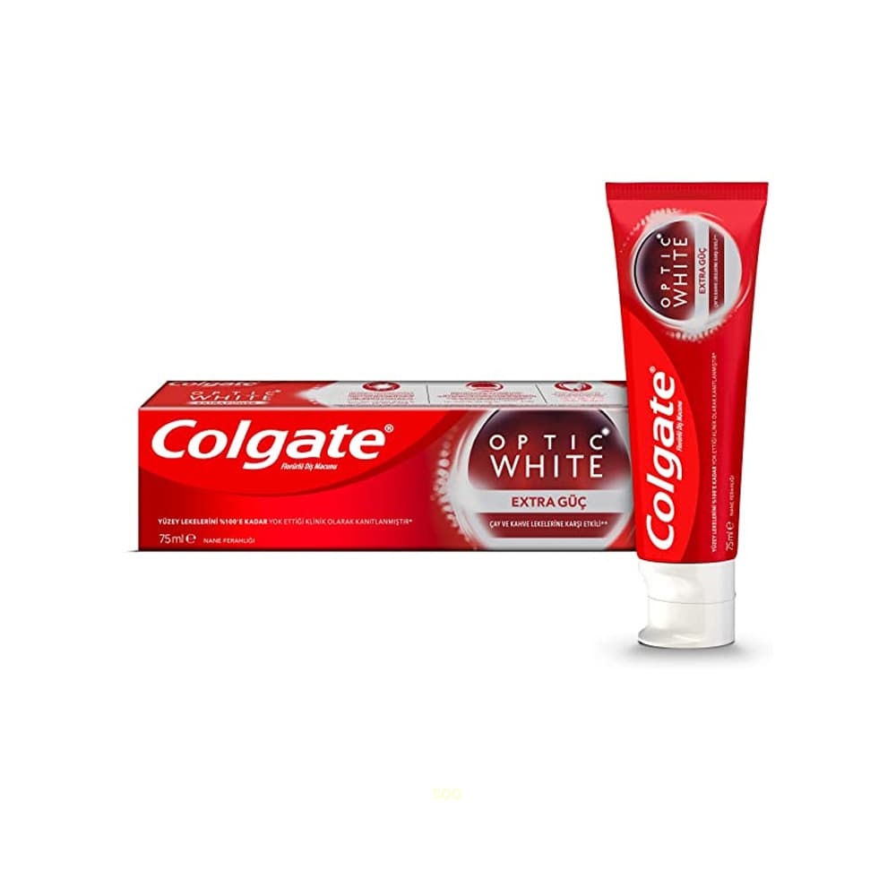 خمیر دندان سفید کننده کلگیت Colgate مدل Optic White حجم 100 میل