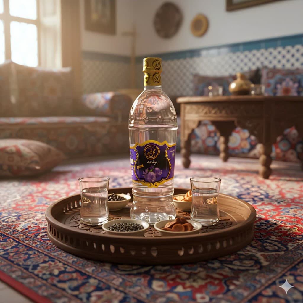 عرق یونجه گل فر (1 لیتر) — تصویر ۲