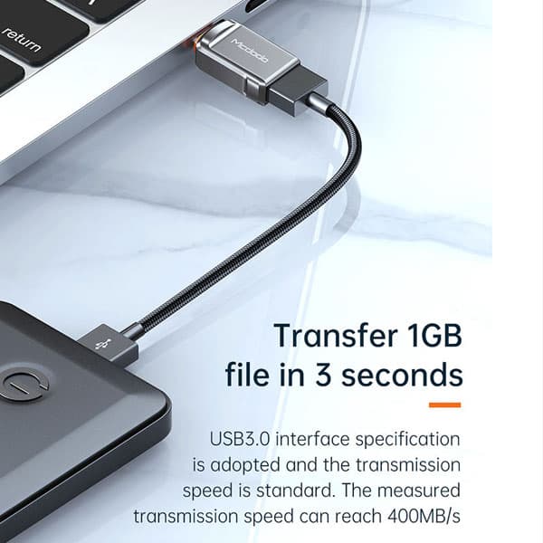 آداپتور تبدیل OTG USB-C مک دودو مدل OT-8730 — تصویر ۷