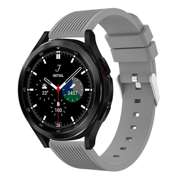 Soft Silicone Band for Samsung Galaxy Watch 4 Classic — تصویر ۴