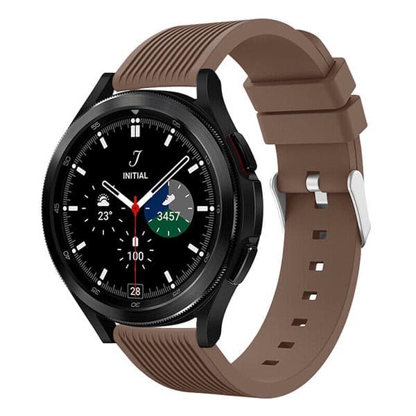 Soft Silicone Band for Samsung Galaxy Watch 4 Classic — تصویر ۳