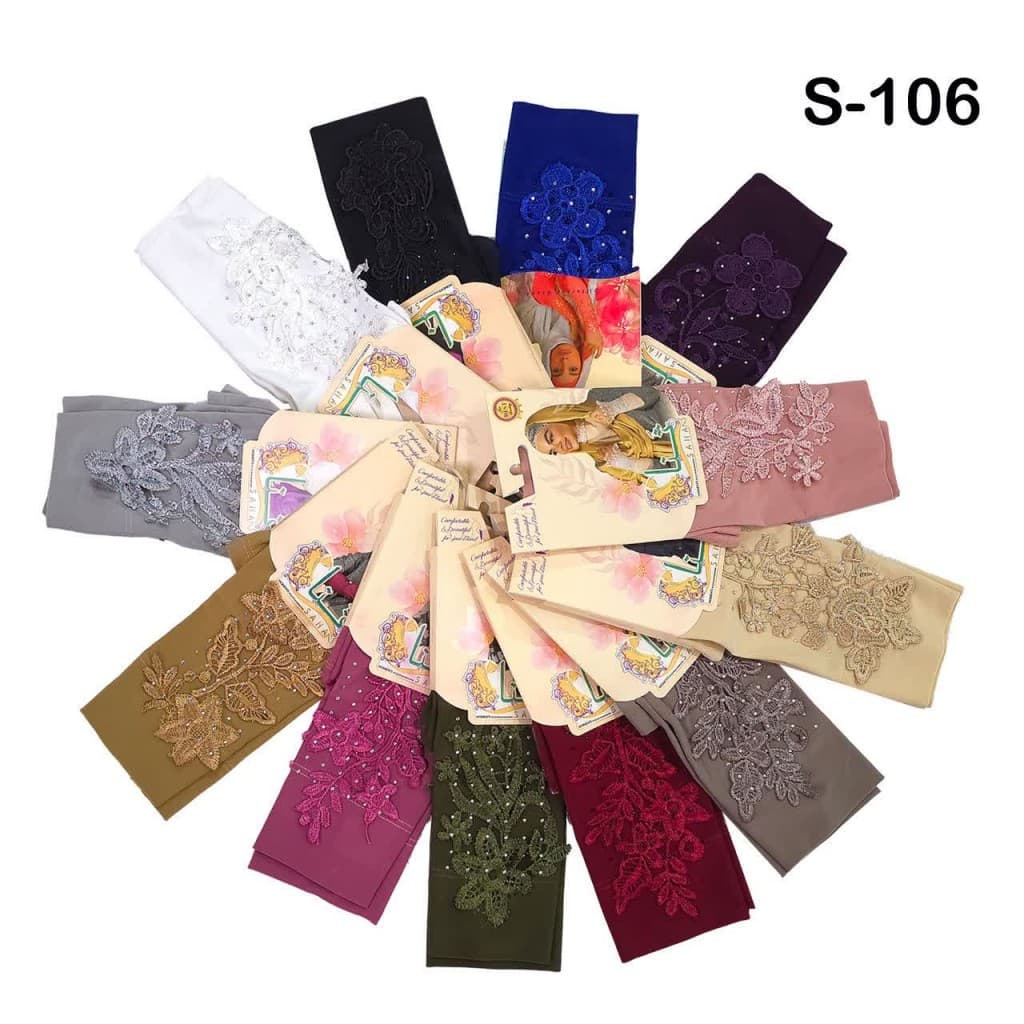 ساق دست گل برجسته نگین دار ثنا (کد S_106) — تصویر ۲
