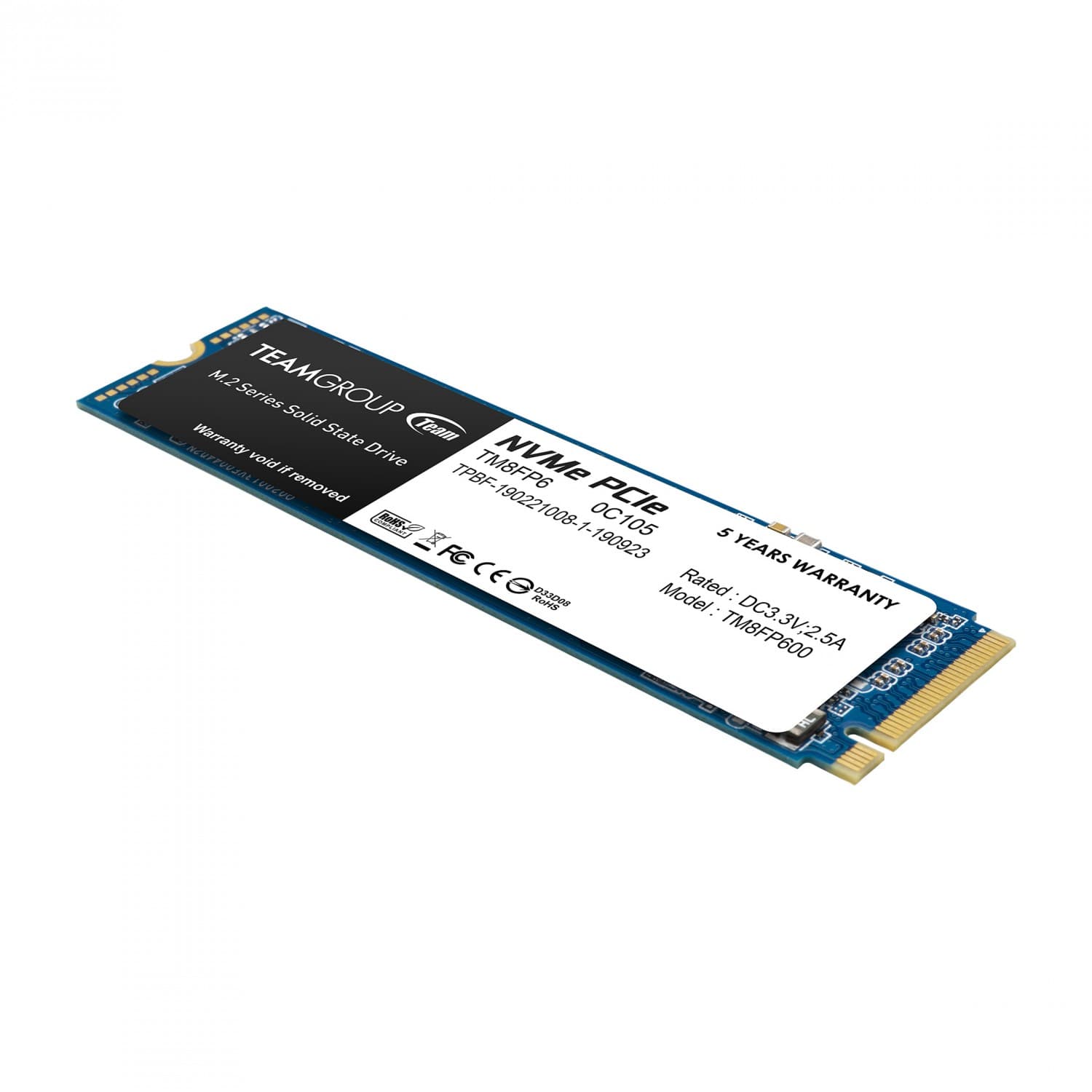 اس اس دی تیم گروپ MP33 M.2 2280 PCIe 1TB — تصویر ۳