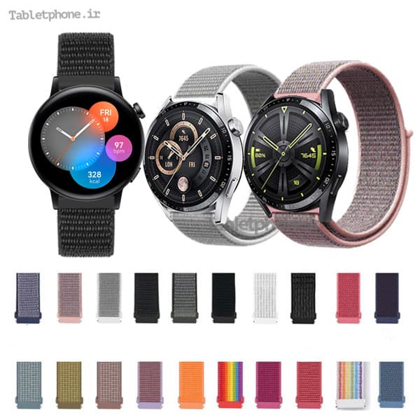 بند ساعت هواوی Watch GT 3 46mm مدل Nylon Loop