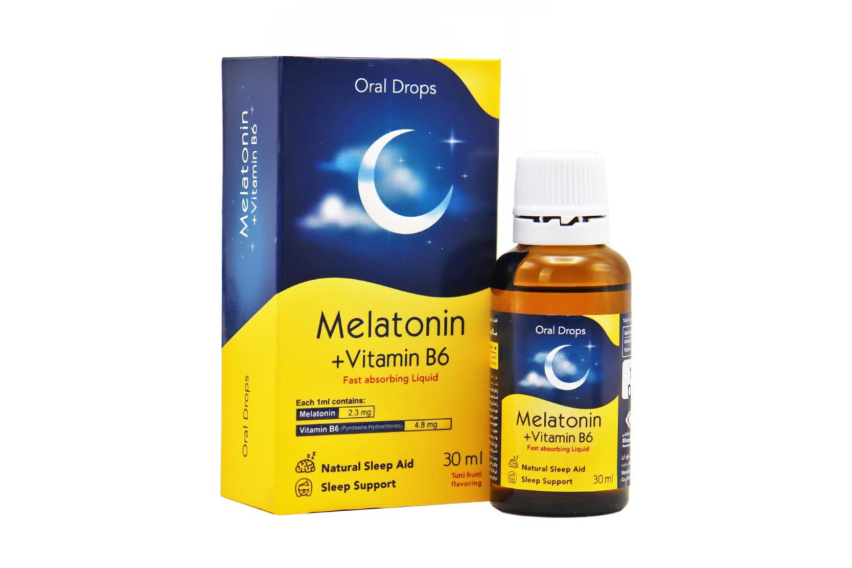 قطره ملاتونین و ویتامین ب6 خوارزمی 30 میلی‌ لیتر