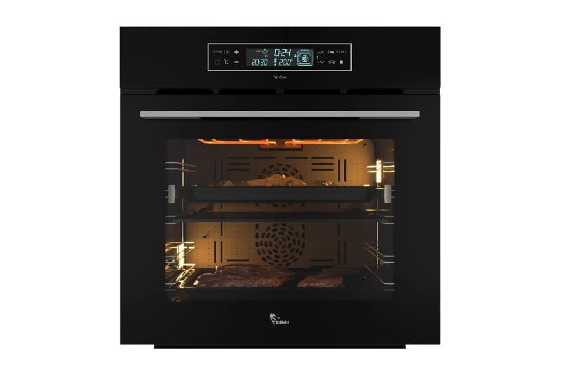 فر دو طبقه برقی توکار سیمر مدل F-611 (داتیس) 78لیتری
