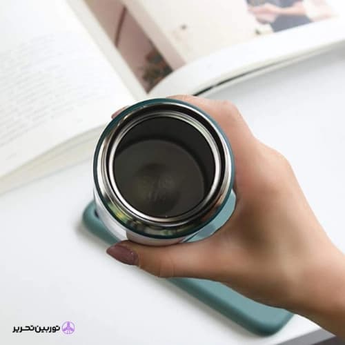 تراول ماگ enjoy new بند چرم 450میل — تصویر ۵