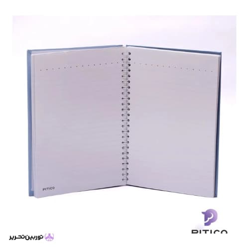 دفتر جلد سخت رنگی pitico کد 05 — تصویر ۲