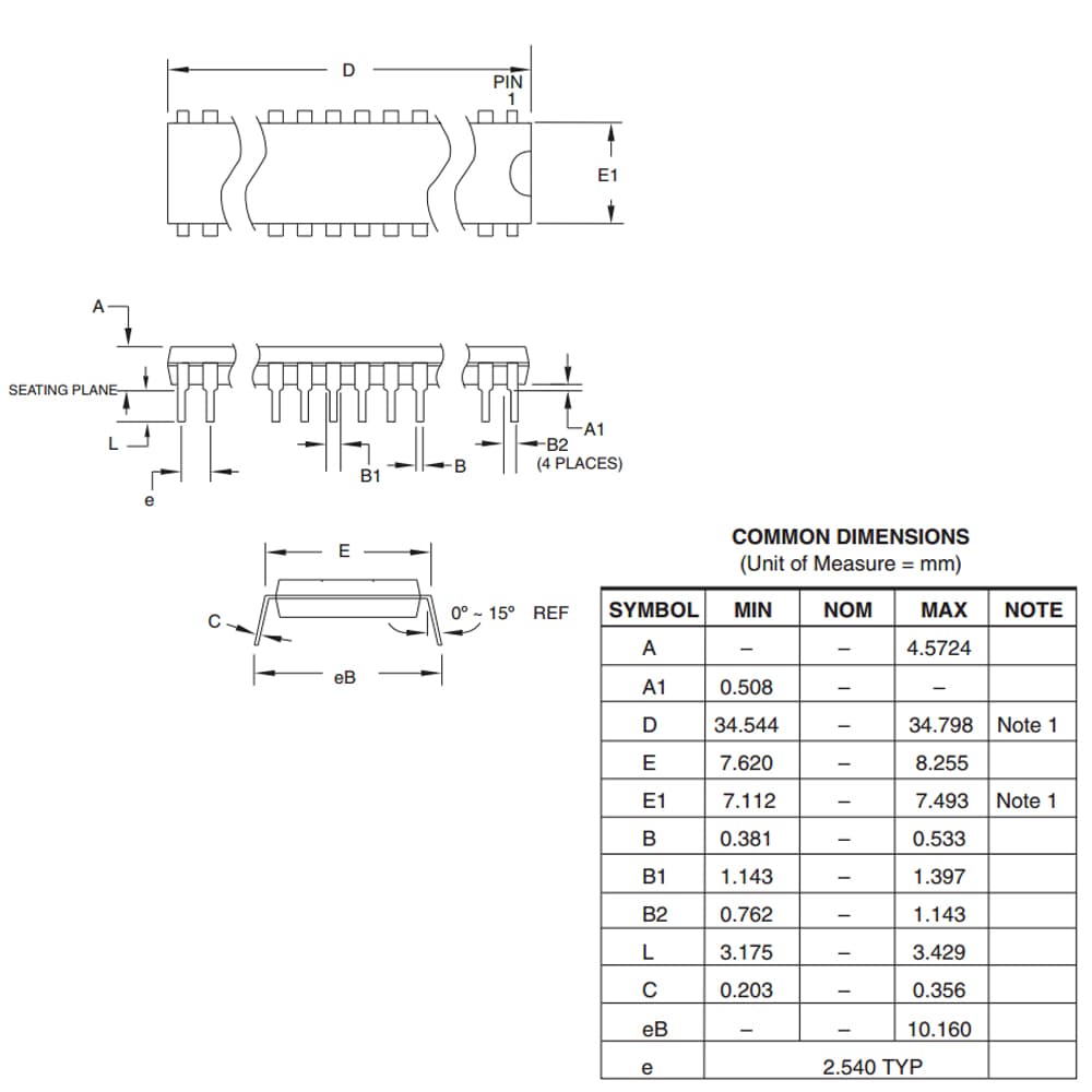 میکروکنترلر ATMEGA328P-PU پکیج PDIP-28 — تصویر ۲