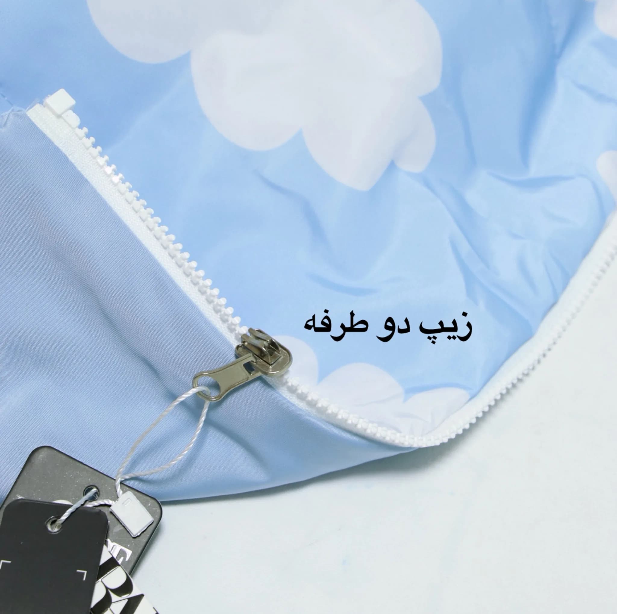 پافر زنانه مدل دورو با طرح آسمان کد ana-10280 — تصویر ۷