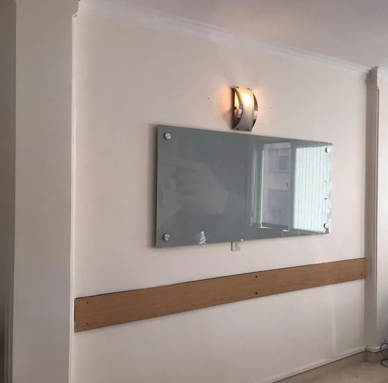 تخته وایت برد شیشه‌ ای مدل CG19 سایز 180×90 سانتی متر — تصویر ۶