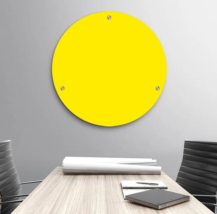تخته وایت برد شیشه‌ ای عکسنگ مدل AXANG-CG71 سایز 71×71 سانتی متر — تصویر ۳