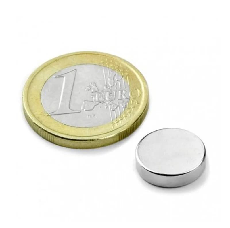 آهن ربا مدل نئودیمیوم دیسک D12x3mm بسته 10 عددی — تصویر ۴