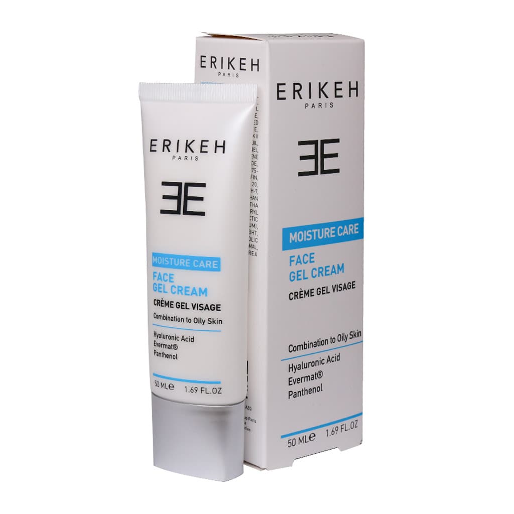 ژل کرم مرطوب کننده مناسب پوست چرب و مختلط 50 میلی لیتر اریکه پاریس Erikeh Paris — تصویر ۲