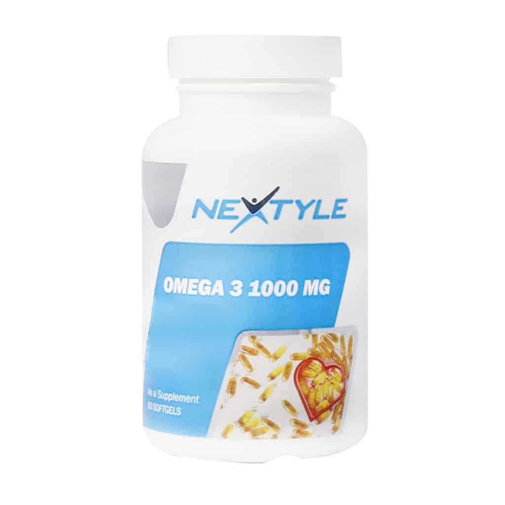 سافت ژل امگا 3 1000 میلی گرم 60 عدد نکستایل Nextyle