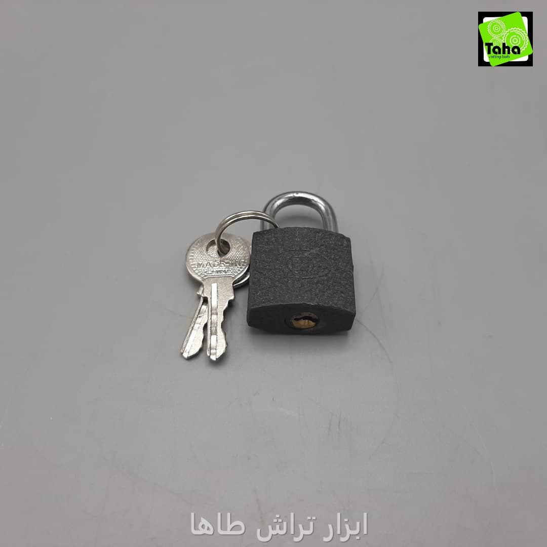 قفل آویز25 طوسی تندیس