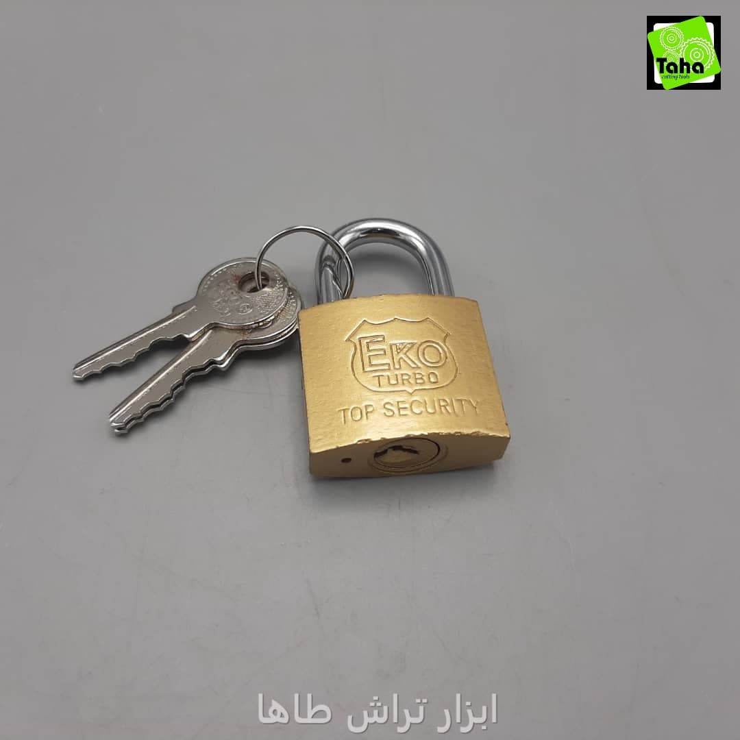 قفل آویز55 روکشدار پارس