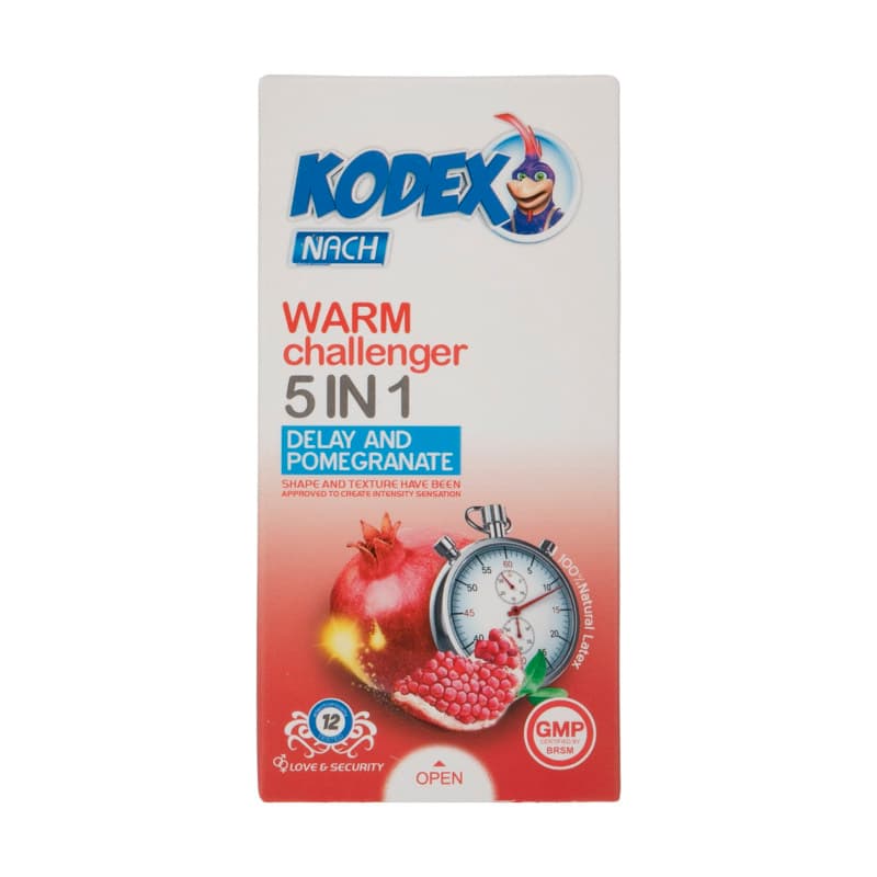 کاندوم Warm Challenger مدل ۵X1 ناچ کدکس