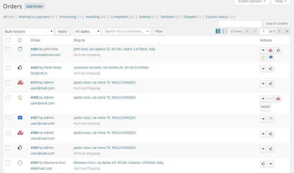افزونه YITH WooCommerce Custom Order Status Premium مدیریت و شخصی سازی سفارشات ووکامرس 1.27.0 — تصویر ۶