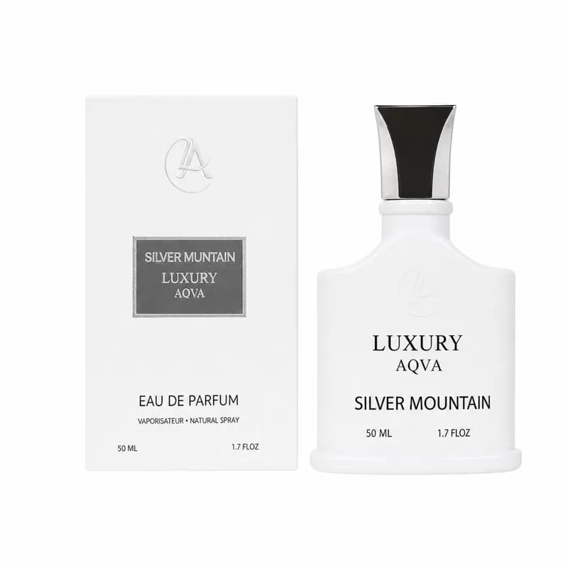 عطر ادکلن لاکچری آکوا سیلور مانتین SILVER MUNTAIN حجم 50 میل