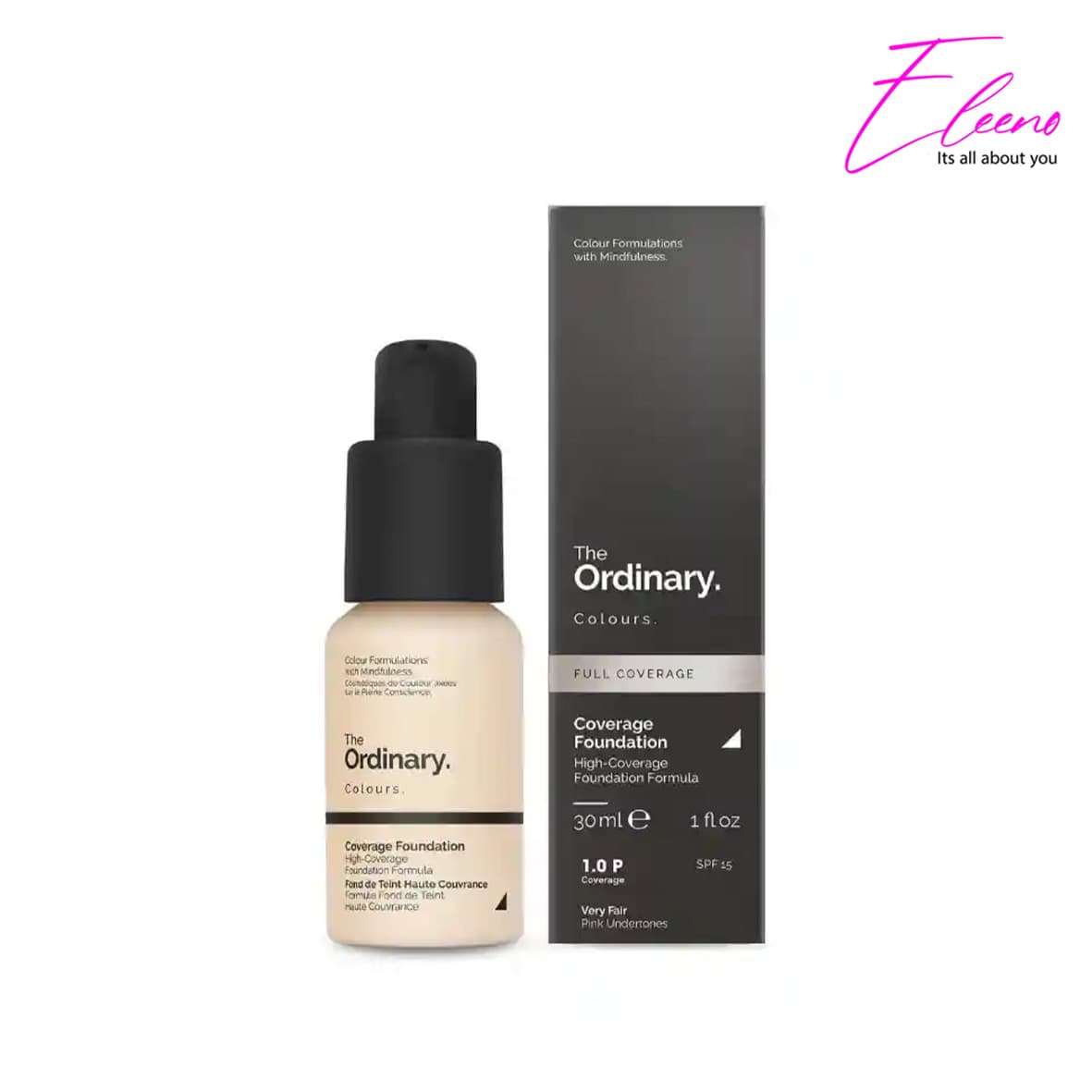 کرم پودر سرمی اوردینری The Ordinary coverage foundation 1.0 P