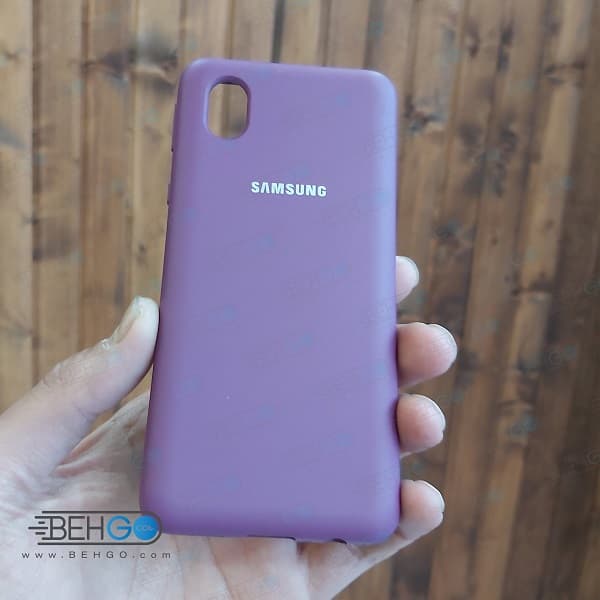 قاب گوشی سامسونگ A01 Core قاب سیلیکونی Best Silicone Cover Case for Samsung Galaxy A01 Core — تصویر ۵
