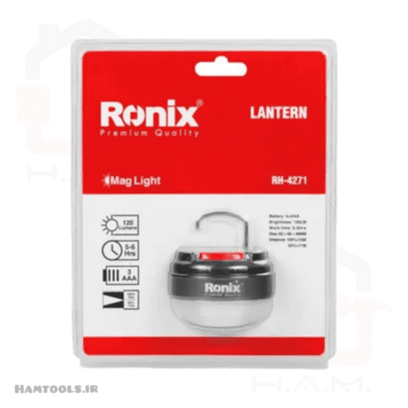 چراغ قوه گرد آهنربایی رونیکس مدل RH-4271 — تصویر ۴