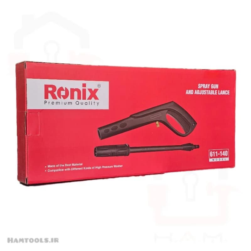 تفنگ و لانس کارواش رونیکس مدل 140-611 — تصویر ۳