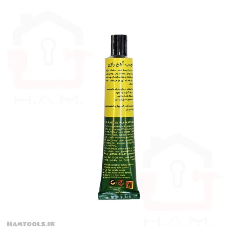 چسب آهن رازی 50 میلی لیتر metallplast RAZI — تصویر ۲