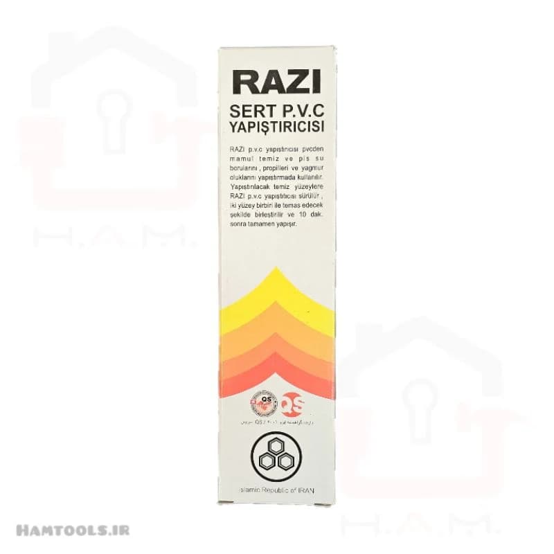 چسب پی وی سی رازی 100 میلی لیتر RAZI PCV — تصویر ۴
